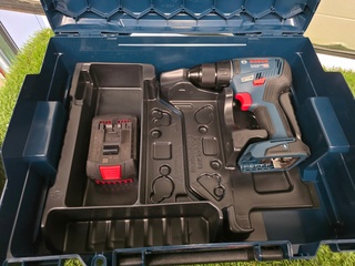 Schroefboormachine Bosch Professional, GSR 18V-55, blauw
